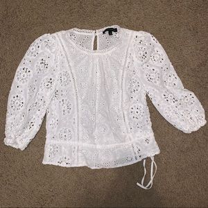 Banana Republic Lacy Top